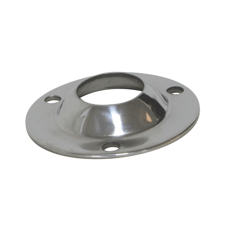 Base pulpito tonda, 90°, Inox 316, diam. Base 54 mm